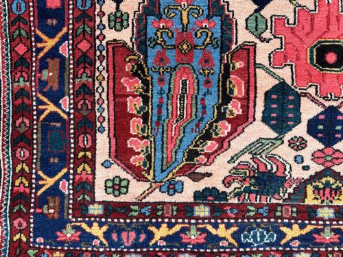 ANTIQUE BAKHTIAR RUG 208M X 143M - ADDITIONAL PHOTO 6
