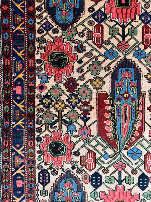 ANTIQUE BAKHTIAR RUG 208M X 143M - ADDITIONAL PHOTO 12