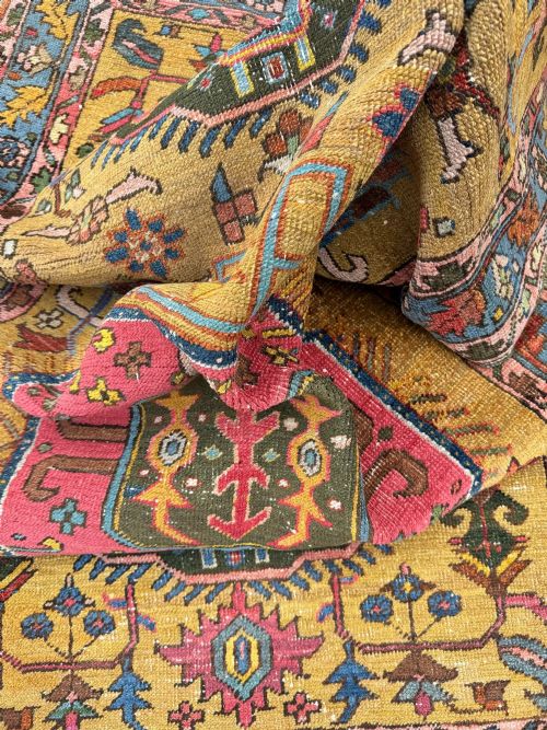 ANTIQUE HERIZ RUG 173M X 094M - ADDITIONAL PHOTO 15