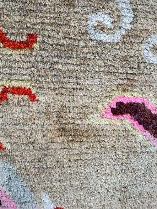 ANTIQUE TIBETAN DRAGON RUG 173M X 088M - ADDITIONAL PHOTO 18