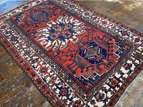 ANTIQUE HERIZ RUG 205M X 137M - ADDITIONAL PHOTO 5