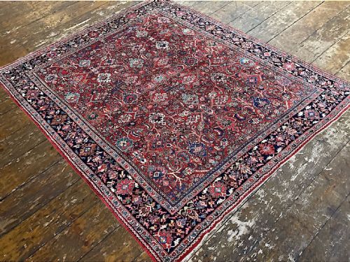 ANTIQUE MAHAL CARPET 363M X 281M - ADDITIONAL PHOTO 4
