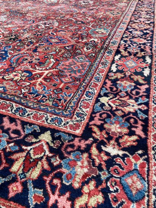 ANTIQUE MAHAL CARPET 363M X 281M - ADDITIONAL PHOTO 8