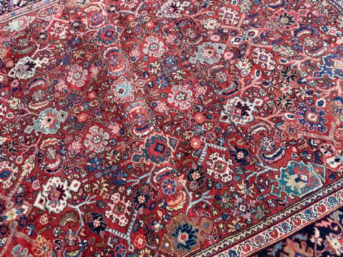 ANTIQUE MAHAL CARPET 363M X 281M - ADDITIONAL PHOTO 10