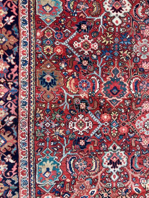 ANTIQUE MAHAL CARPET 363M X 281M - ADDITIONAL PHOTO 11