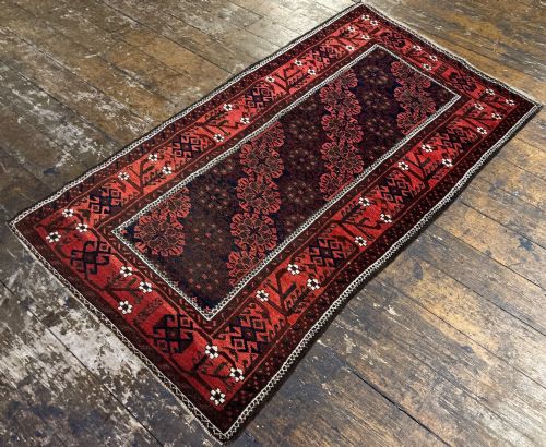 ANTIQUE BELOUCH RUG 164M X 090M - ADDITIONAL PHOTO 4