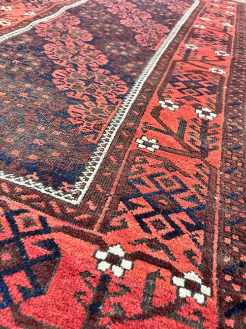 ANTIQUE BELOUCH RUG 164M X 090M - ADDITIONAL PHOTO 8