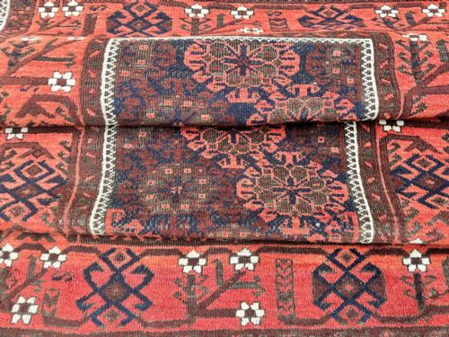 ANTIQUE BELOUCH RUG 164M X 090M - ADDITIONAL PHOTO 15
