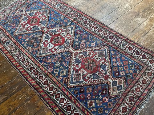 ANTIQUE QASHQAI RUG 186M X 097M - ADDITIONAL PHOTO 5