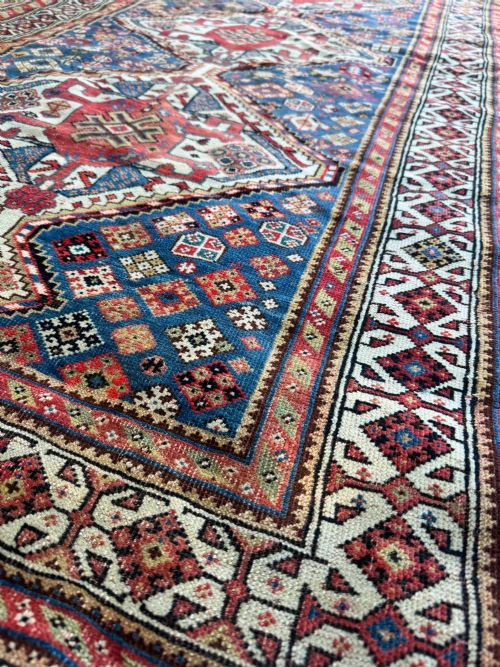 ANTIQUE QASHQAI RUG 186M X 097M - ADDITIONAL PHOTO 7