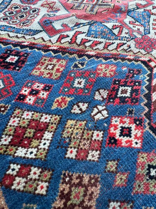 ANTIQUE QASHQAI RUG 186M X 097M - ADDITIONAL PHOTO 8