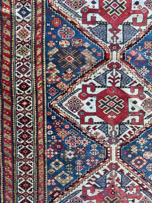 ANTIQUE QASHQAI RUG 186M X 097M - ADDITIONAL PHOTO 10