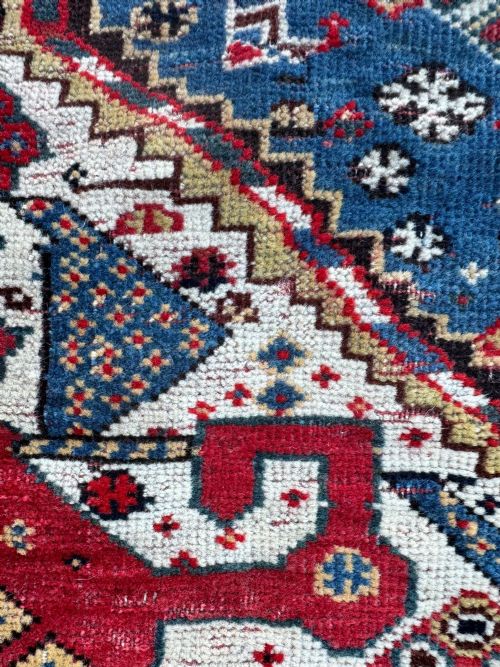 ANTIQUE QASHQAI RUG 186M X 097M - ADDITIONAL PHOTO 16