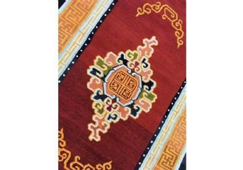 VINTAGE TIBETAN RUG 212M X 124M - ADDITIONAL PHOTO 9