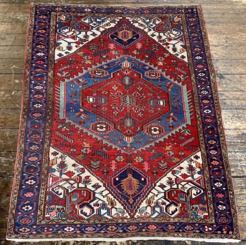 ANTIQUE HERIZ RUG 176M X 144M - ADDITIONAL PHOTO 3