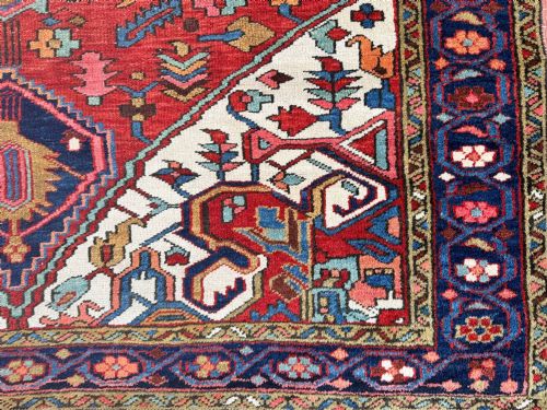 ANTIQUE HERIZ RUG 176M X 144M - ADDITIONAL PHOTO 6