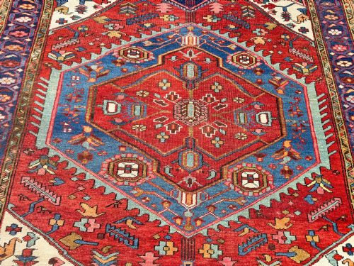 ANTIQUE HERIZ RUG 176M X 144M - ADDITIONAL PHOTO 7