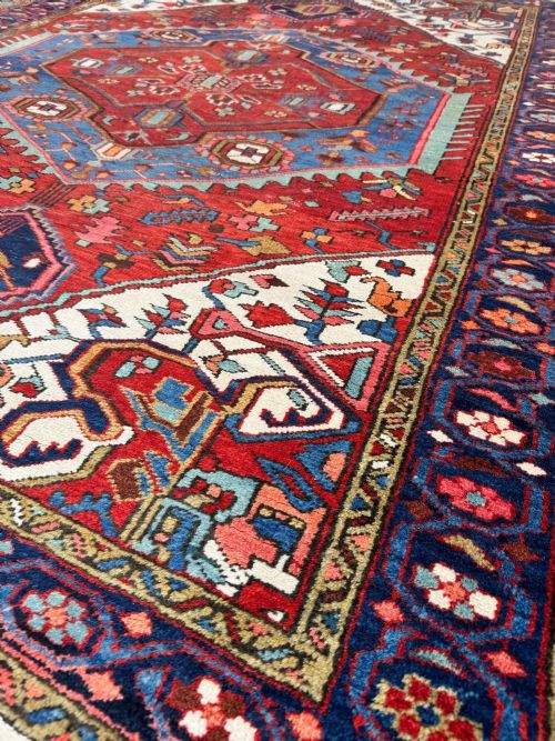 ANTIQUE HERIZ RUG 176M X 144M - ADDITIONAL PHOTO 8