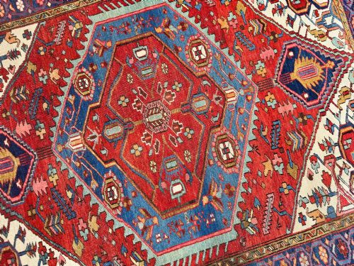 ANTIQUE HERIZ RUG 176M X 144M - ADDITIONAL PHOTO 10