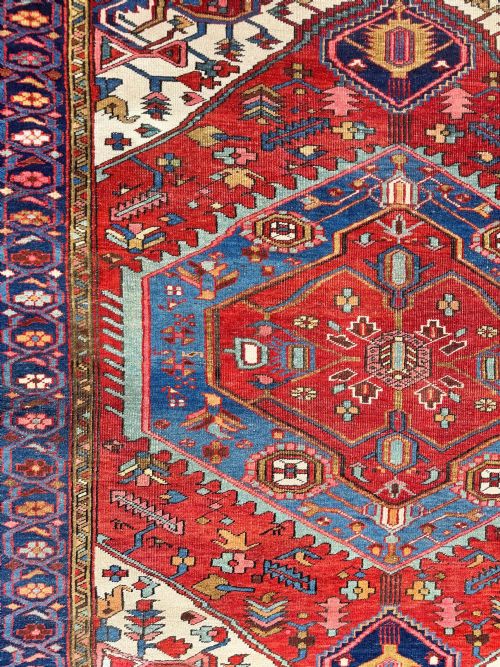 ANTIQUE HERIZ RUG 176M X 144M - ADDITIONAL PHOTO 12