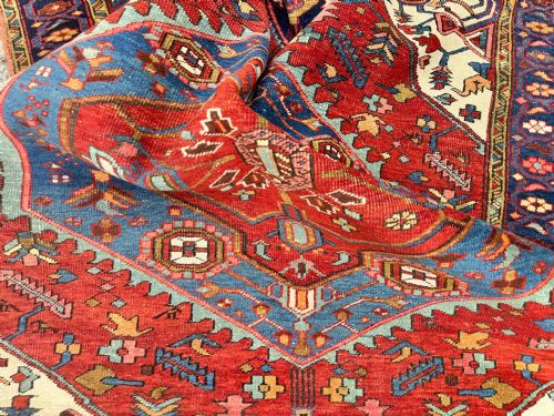 ANTIQUE HERIZ RUG 176M X 144M - ADDITIONAL PHOTO 16