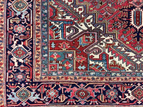 ANTIQUE HERIZ CARPET 377M X 268M - ADDITIONAL PHOTO 6
