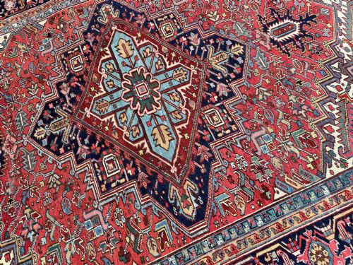 ANTIQUE HERIZ CARPET 377M X 268M - ADDITIONAL PHOTO 10