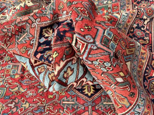 ANTIQUE HERIZ CARPET 377M X 268M - ADDITIONAL PHOTO 16