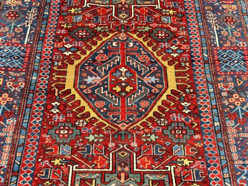ANTIQUE KARAJA RUG 191M X 130M - ADDITIONAL PHOTO 7