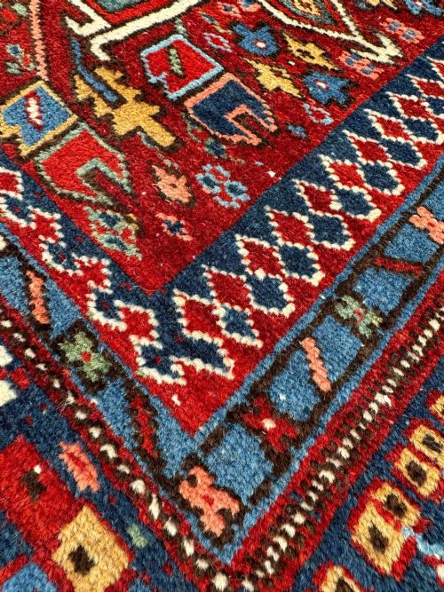 ANTIQUE KARAJA RUG 191M X 130M - ADDITIONAL PHOTO 9