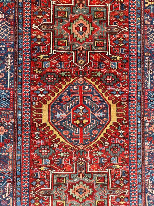 ANTIQUE KARAJA RUG 191M X 130M - ADDITIONAL PHOTO 13