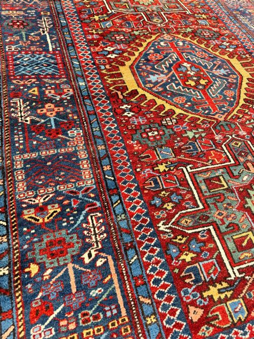 ANTIQUE KARAJA RUG 191M X 130M - ADDITIONAL PHOTO 14