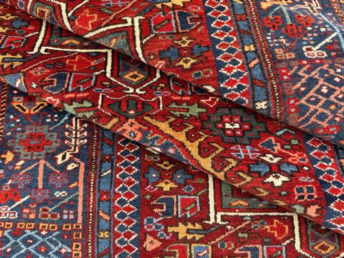 ANTIQUE KARAJA RUG 191M X 130M - ADDITIONAL PHOTO 17
