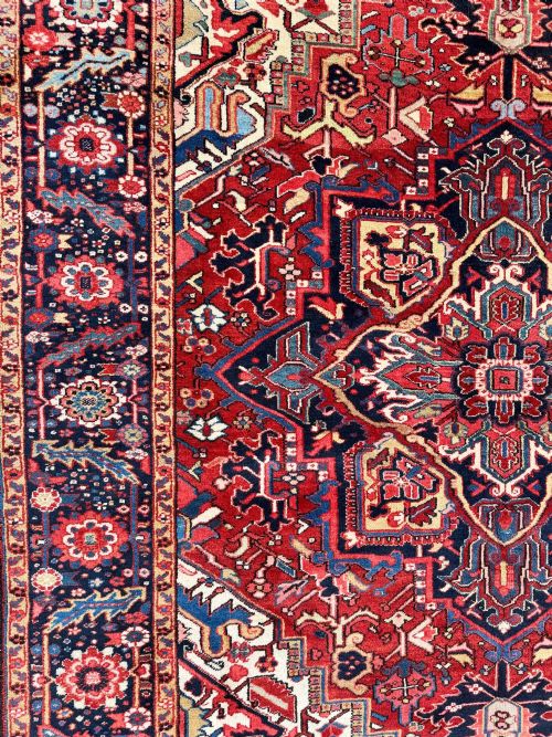 ANTIQUE HERIZ CARPET 296M X 215M - ADDITIONAL PHOTO 8