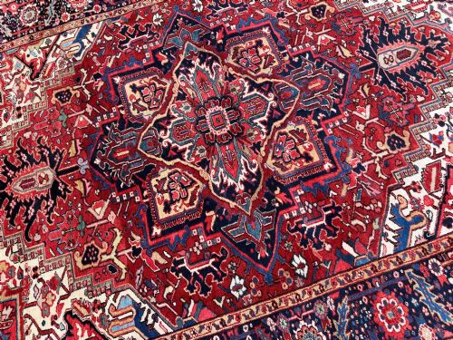 ANTIQUE HERIZ CARPET 296M X 215M - ADDITIONAL PHOTO 17