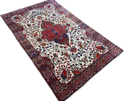 ANTIQUE SAROUK RUG 198M X 127M - ADDITIONAL PHOTO 3