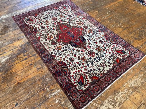ANTIQUE SAROUK RUG 198M X 127M - ADDITIONAL PHOTO 4
