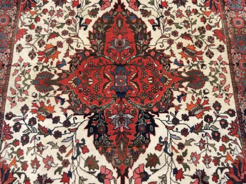 ANTIQUE SAROUK RUG 198M X 127M - ADDITIONAL PHOTO 7