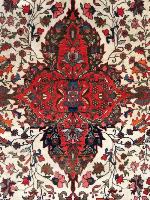 ANTIQUE SAROUK RUG 198M X 127M - ADDITIONAL PHOTO 11