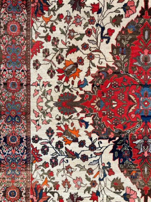 ANTIQUE SAROUK RUG 198M X 127M - ADDITIONAL PHOTO 13