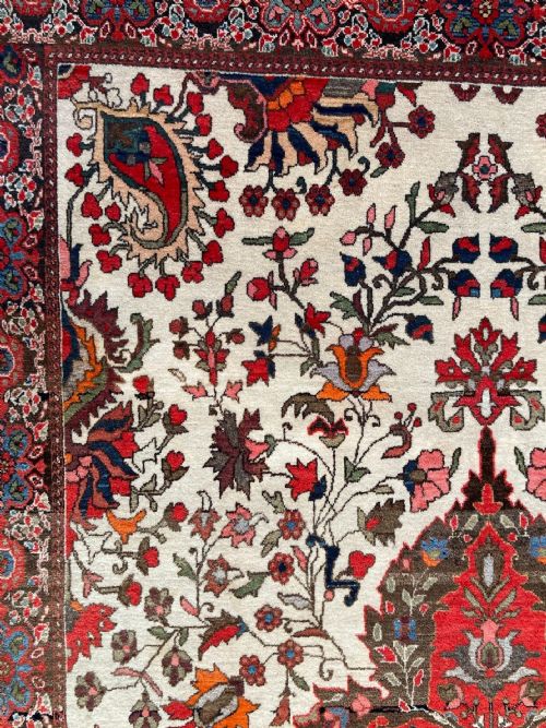 ANTIQUE SAROUK RUG 198M X 127M - ADDITIONAL PHOTO 14