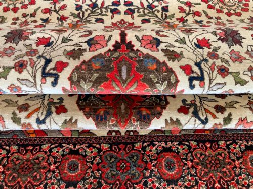 ANTIQUE SAROUK RUG 198M X 127M - ADDITIONAL PHOTO 15