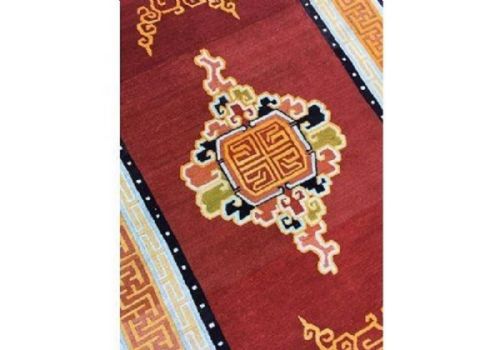 VINTAGE TIBETAN RUG 211M X 124M - ADDITIONAL PHOTO 9