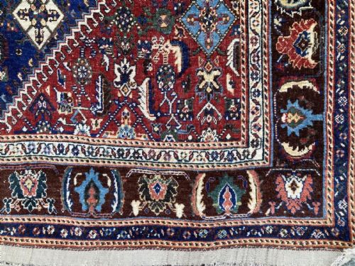 ANTIQUE QASHQAI RUG 262M X 157M - ADDITIONAL PHOTO 5