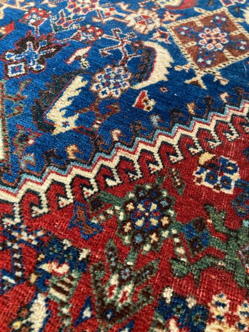ANTIQUE QASHQAI RUG 262M X 157M - ADDITIONAL PHOTO 8