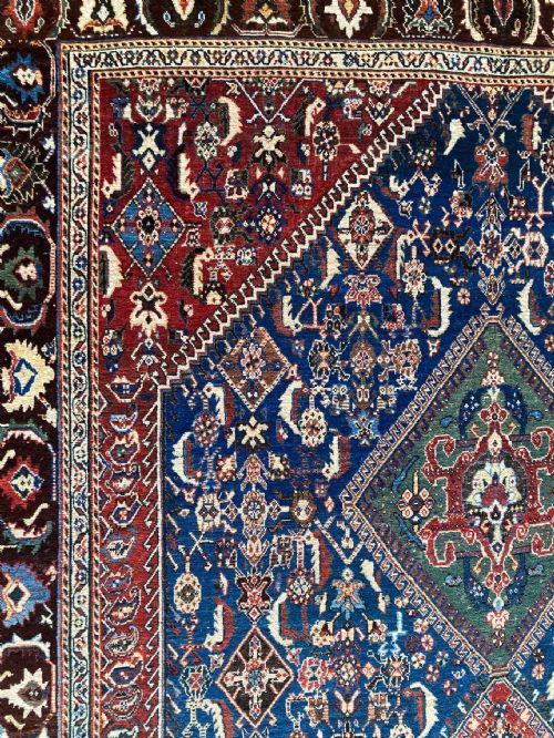 ANTIQUE QASHQAI RUG 262M X 157M - ADDITIONAL PHOTO 10