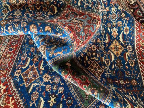 ANTIQUE QASHQAI RUG 262M X 157M - ADDITIONAL PHOTO 14