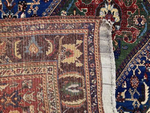 ANTIQUE QASHQAI RUG 262M X 157M - ADDITIONAL PHOTO 15
