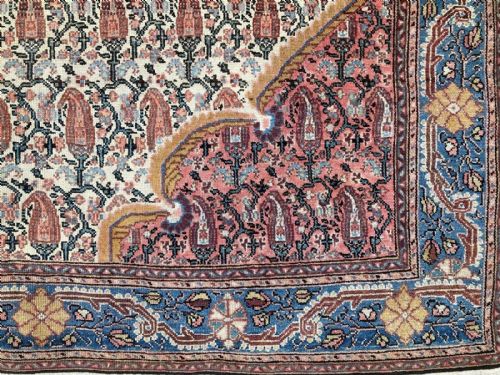 ANTIQUE MALAYER RUG 197M X 132M - ADDITIONAL PHOTO 5