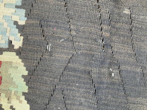 VINTAGE CAUCASIAN KARABAGH KILIM 277M X 149M - ADDITIONAL PHOTO 6